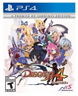 NIS Disgaea 4 Complete Plus A Promise Of Sardines Edition PS4 Playstation 4 Game